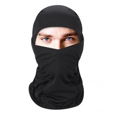 UNIQUEBELLA Light Breathable Tactical Mask  Windproof Balaclava Full Coverage Elastic Neck Warmer Hood For Cycling Motorcycle Running Trekking Mountain Climbing Tactical Training - B079KT3XV2